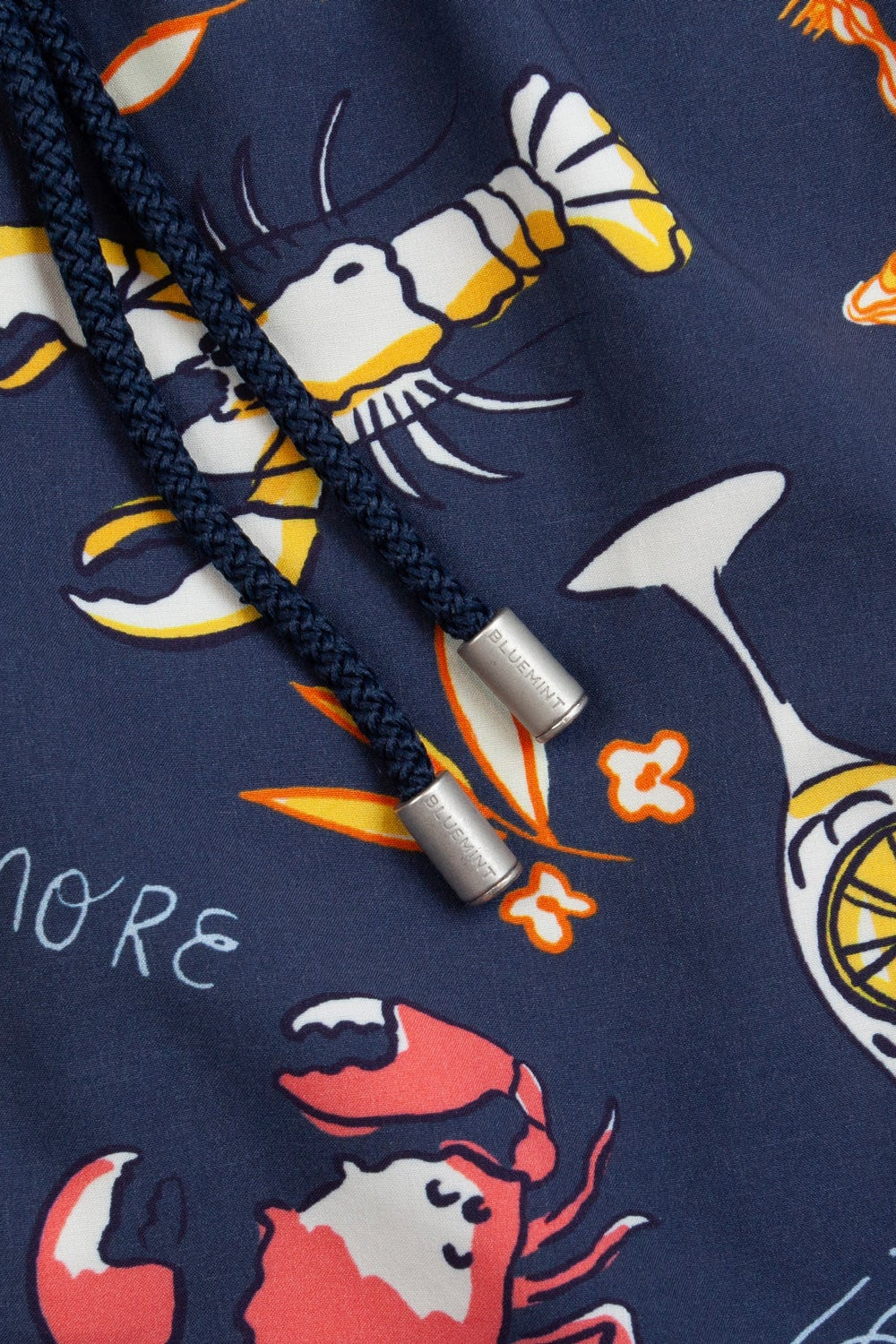 Arthus Spaghetti Swim Shorts Navy