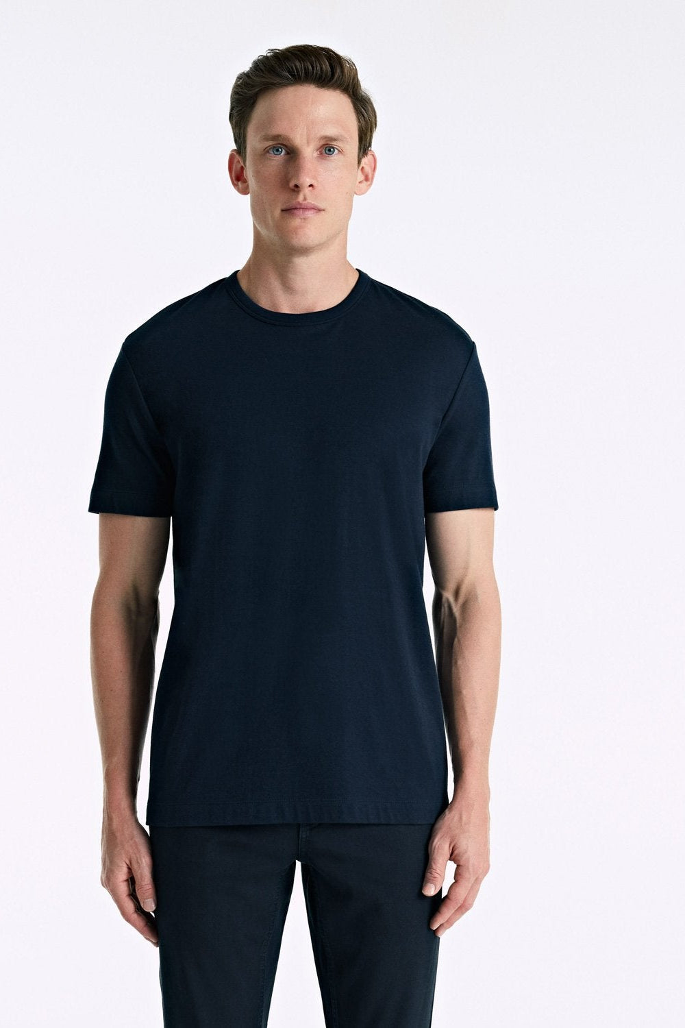 ONTHE Pique T-Shirt Dark Navy