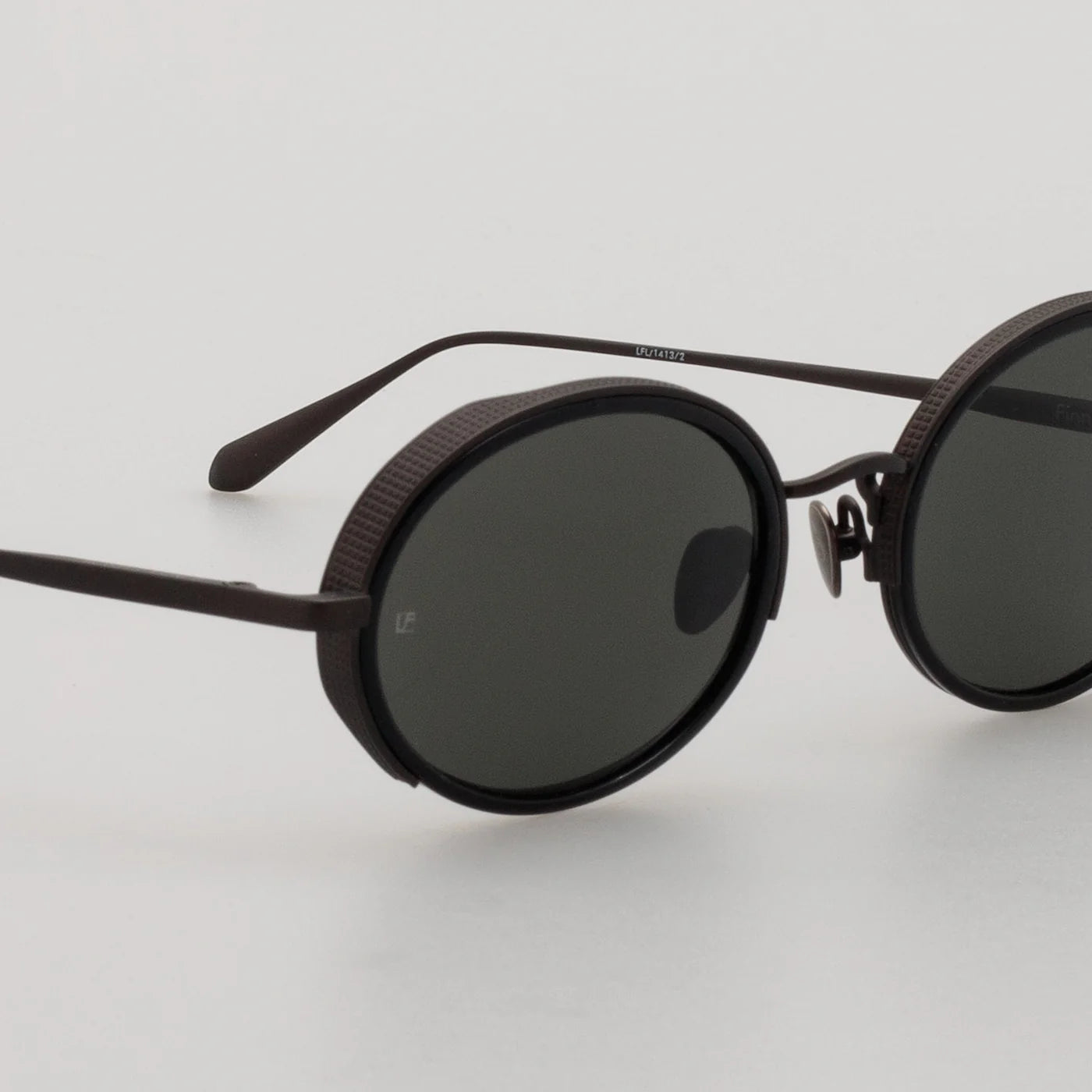 Finn Sunglasses in Black Matt Nickel