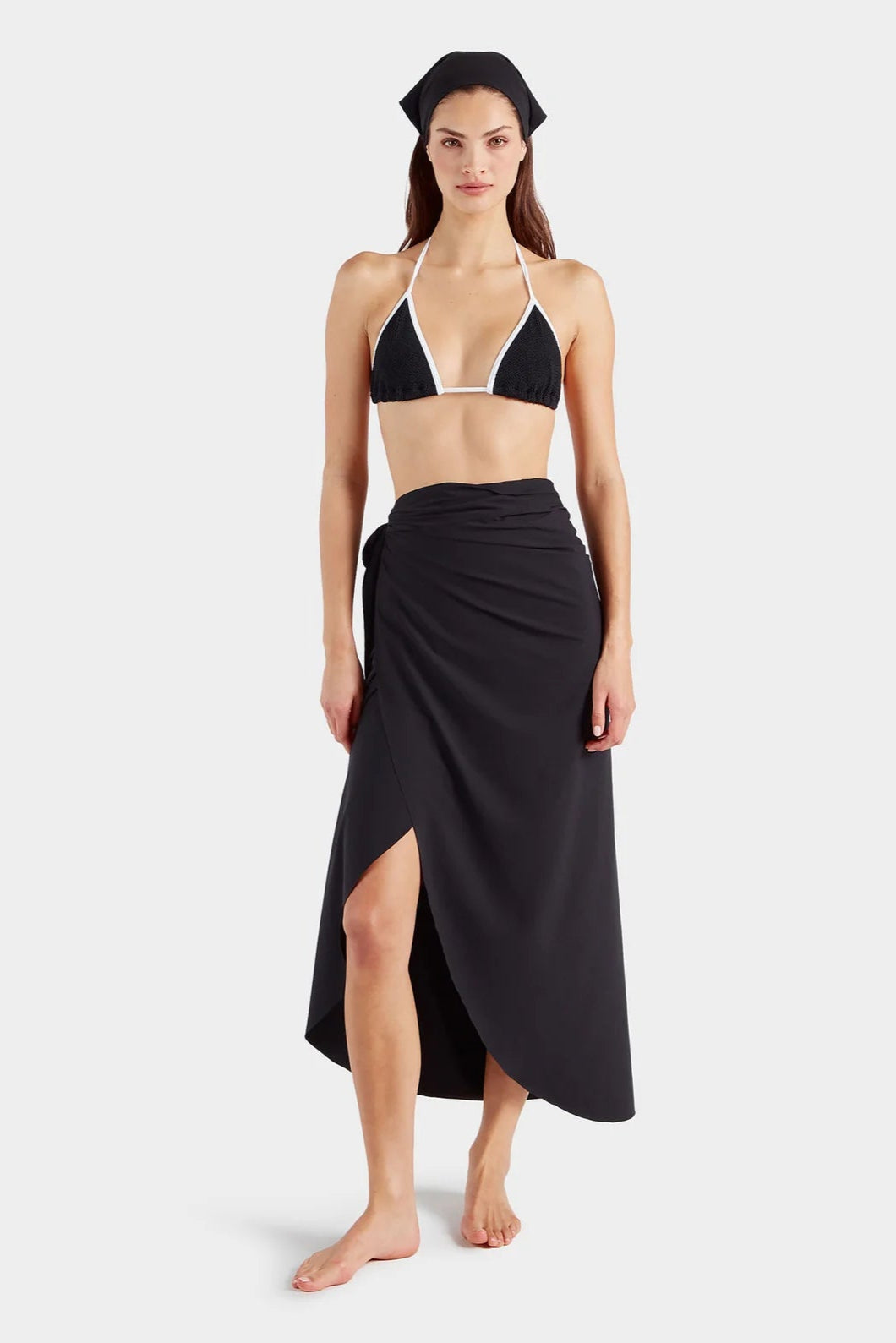 Long Sarong Black