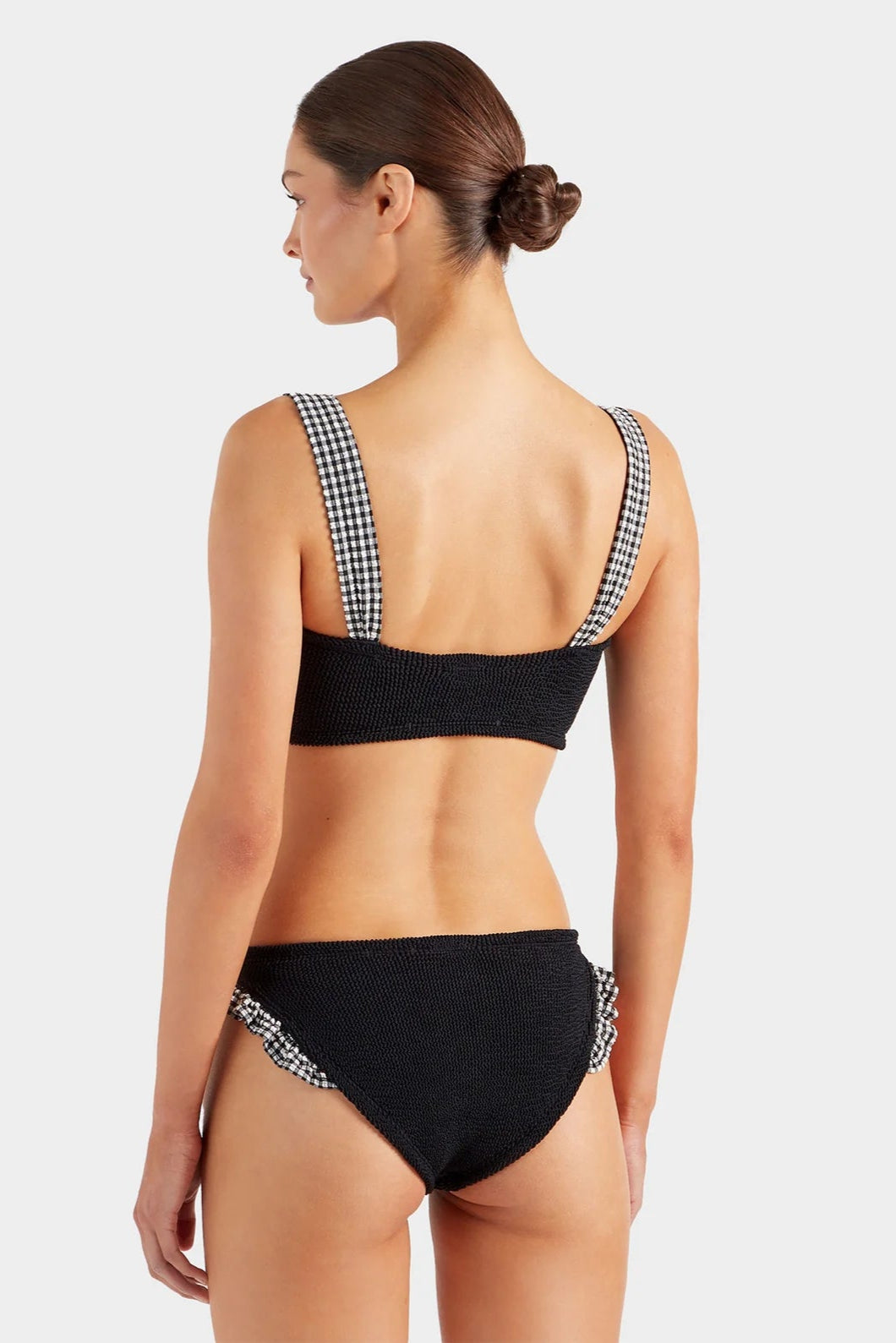 Loretta Bikini Gingham Black