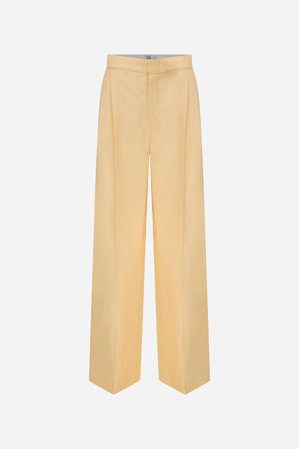 Lucia Pleated Trousers Yellow