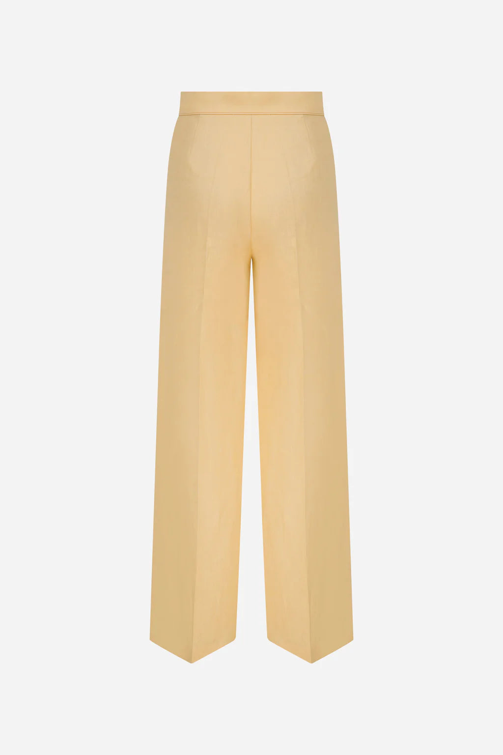 Lucia Pleated Trousers Yellow