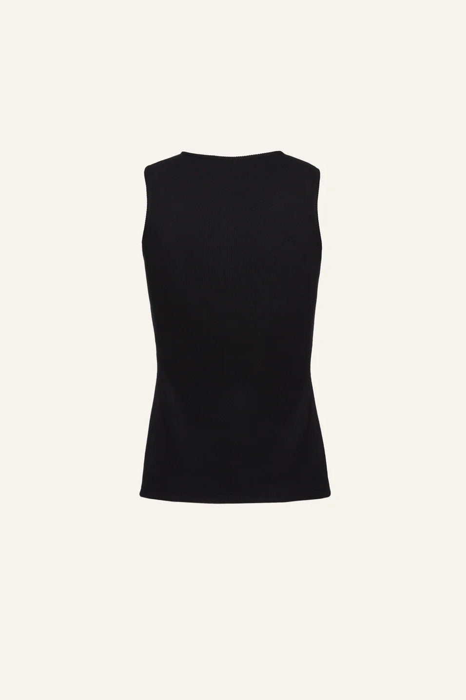 Crochet Bra Tank Top in Black