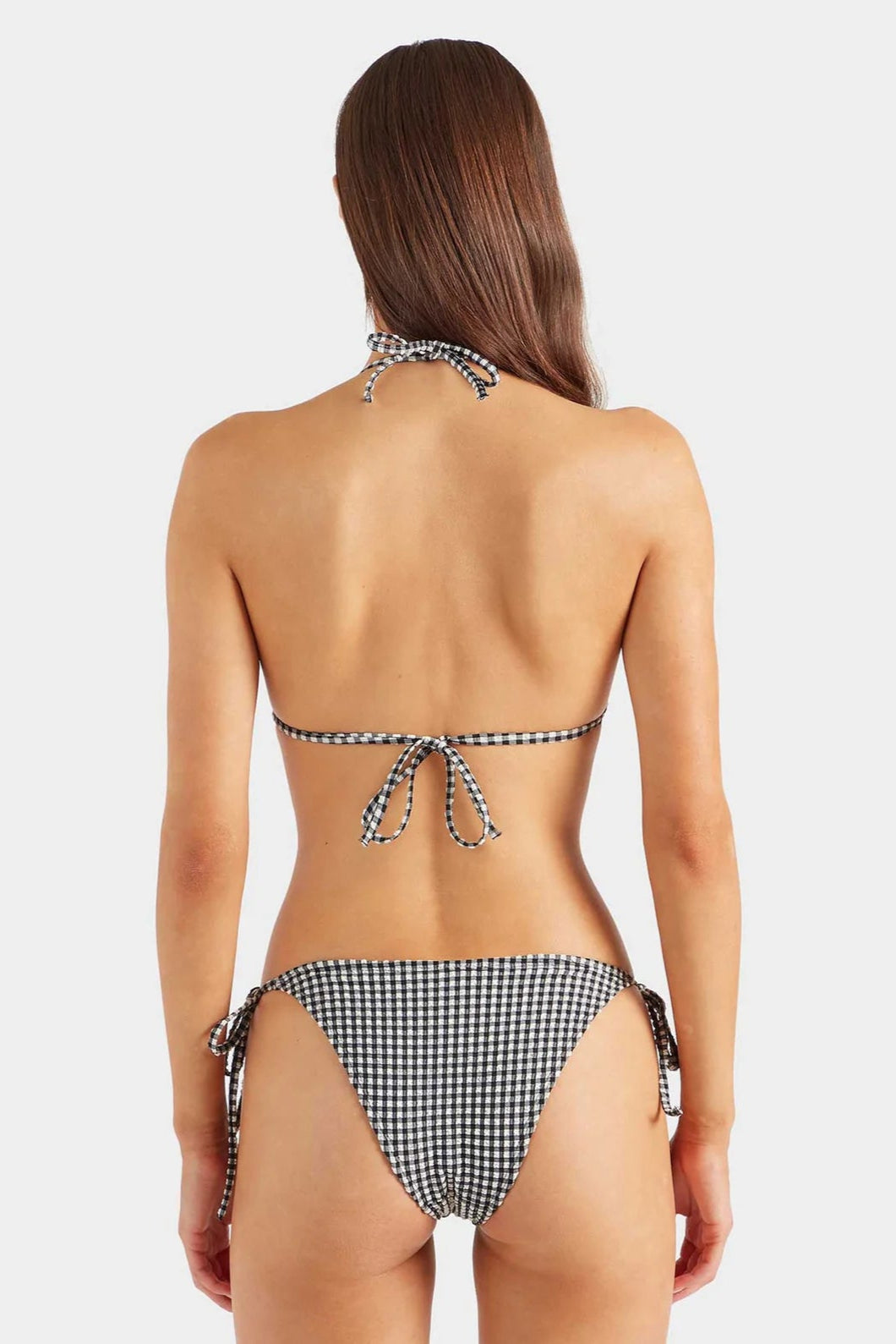 Sabrina Bikini Gingham Black