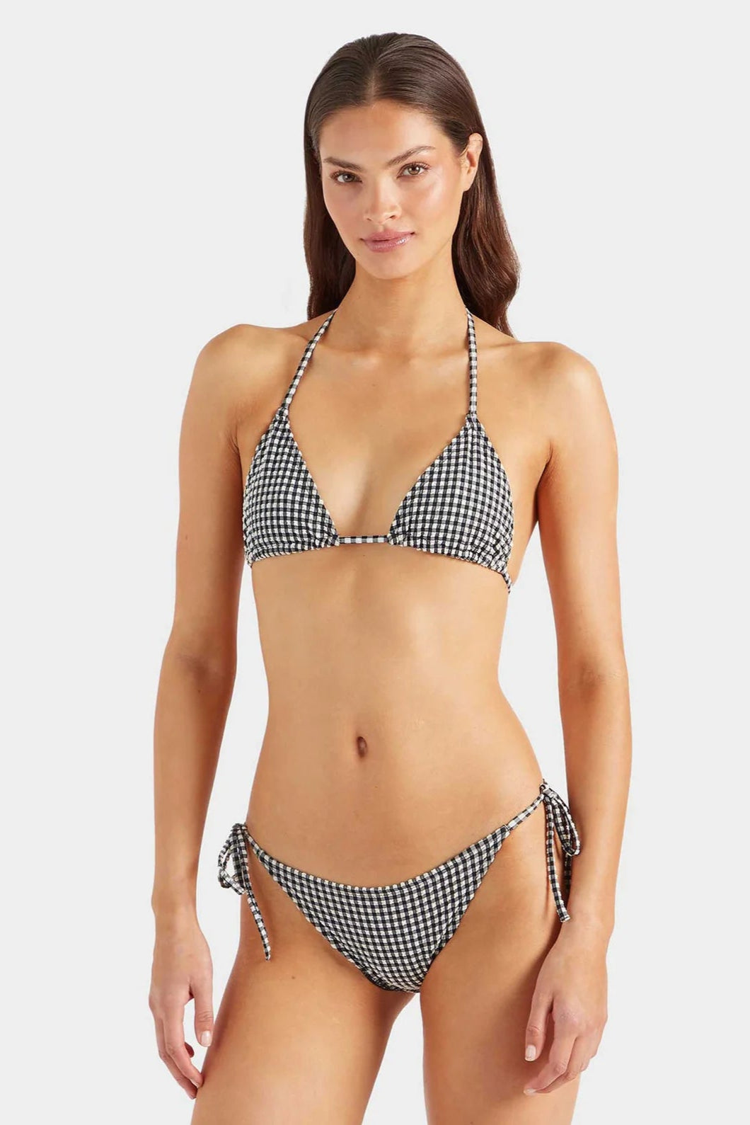 Sabrina Bikini Gingham Black