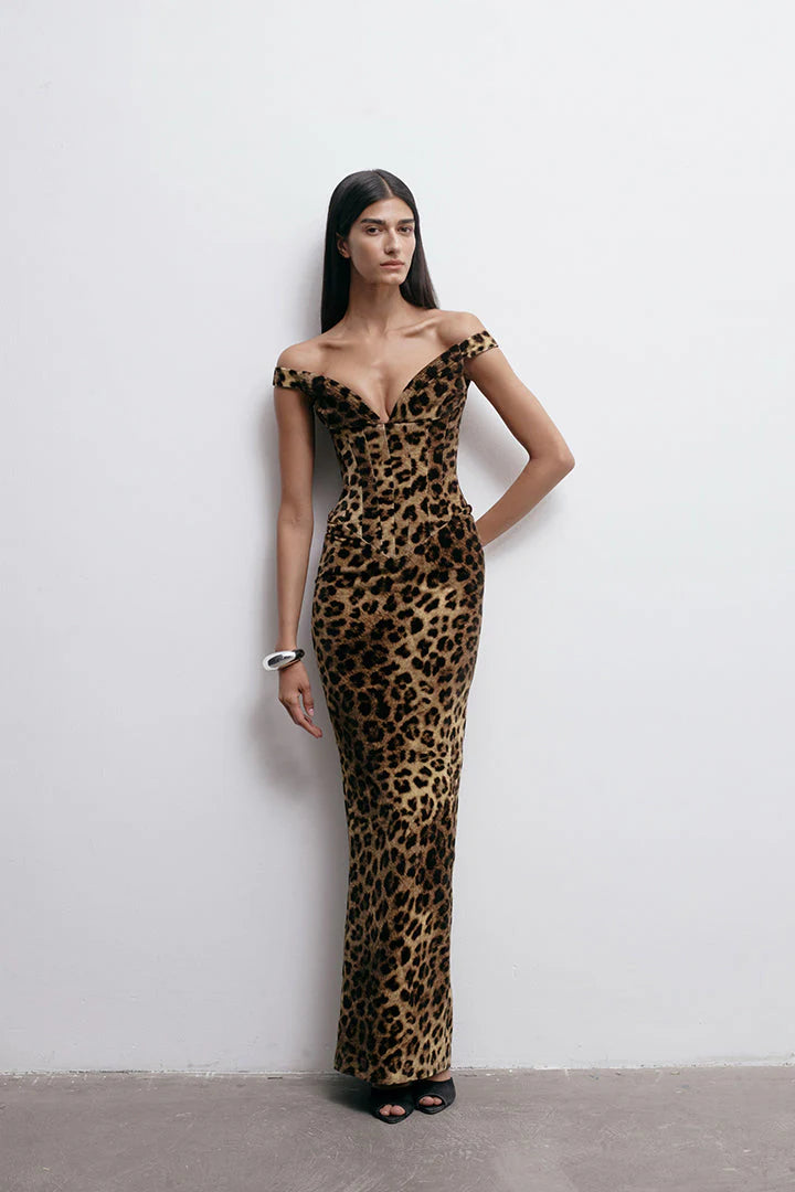 Shakti In Sauvage Corset Dress