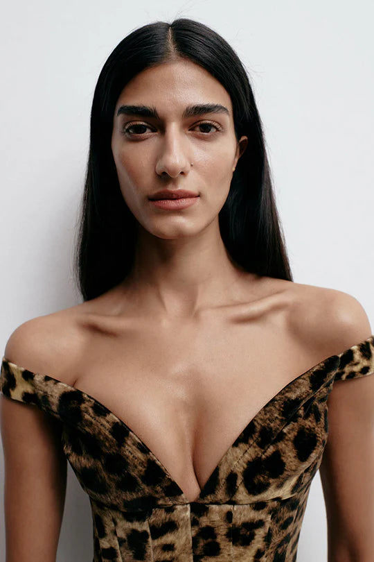 Shakti In Sauvage Corset Dress
