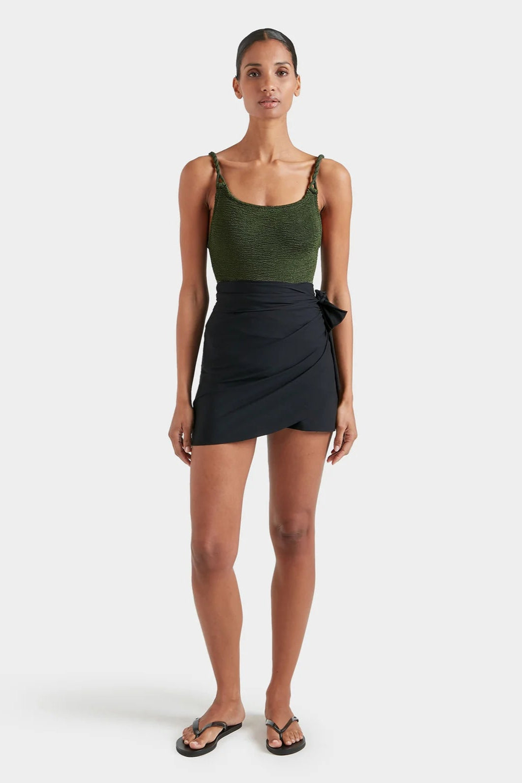 Short Sarong Black