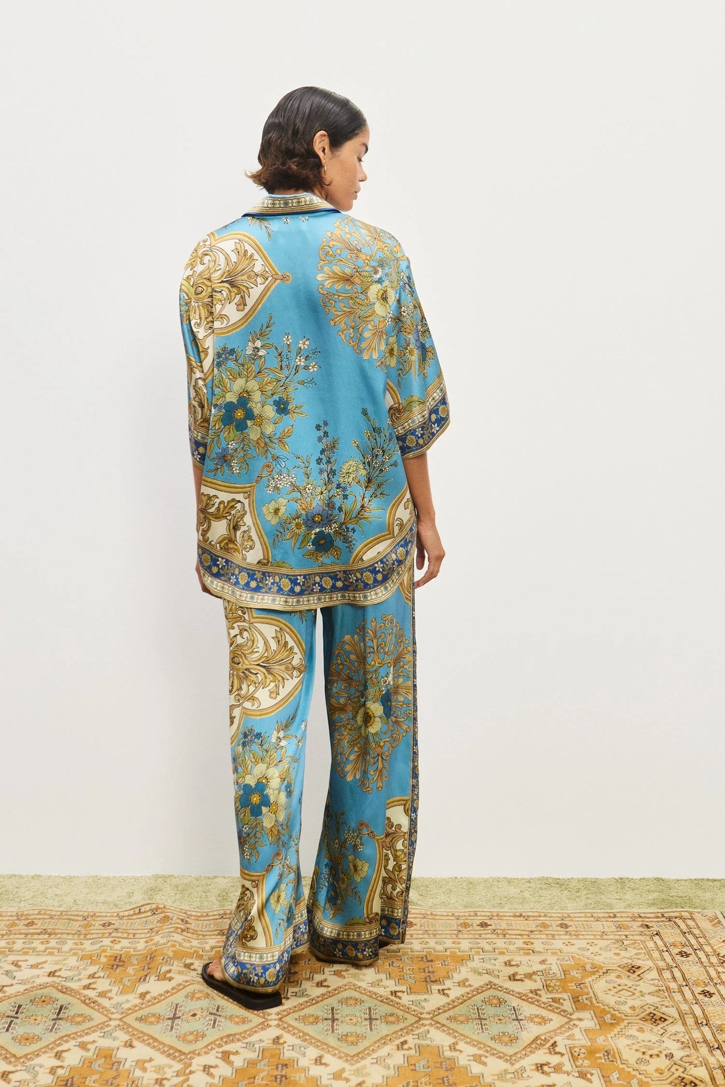 Cassie Silk Shirt & Pant