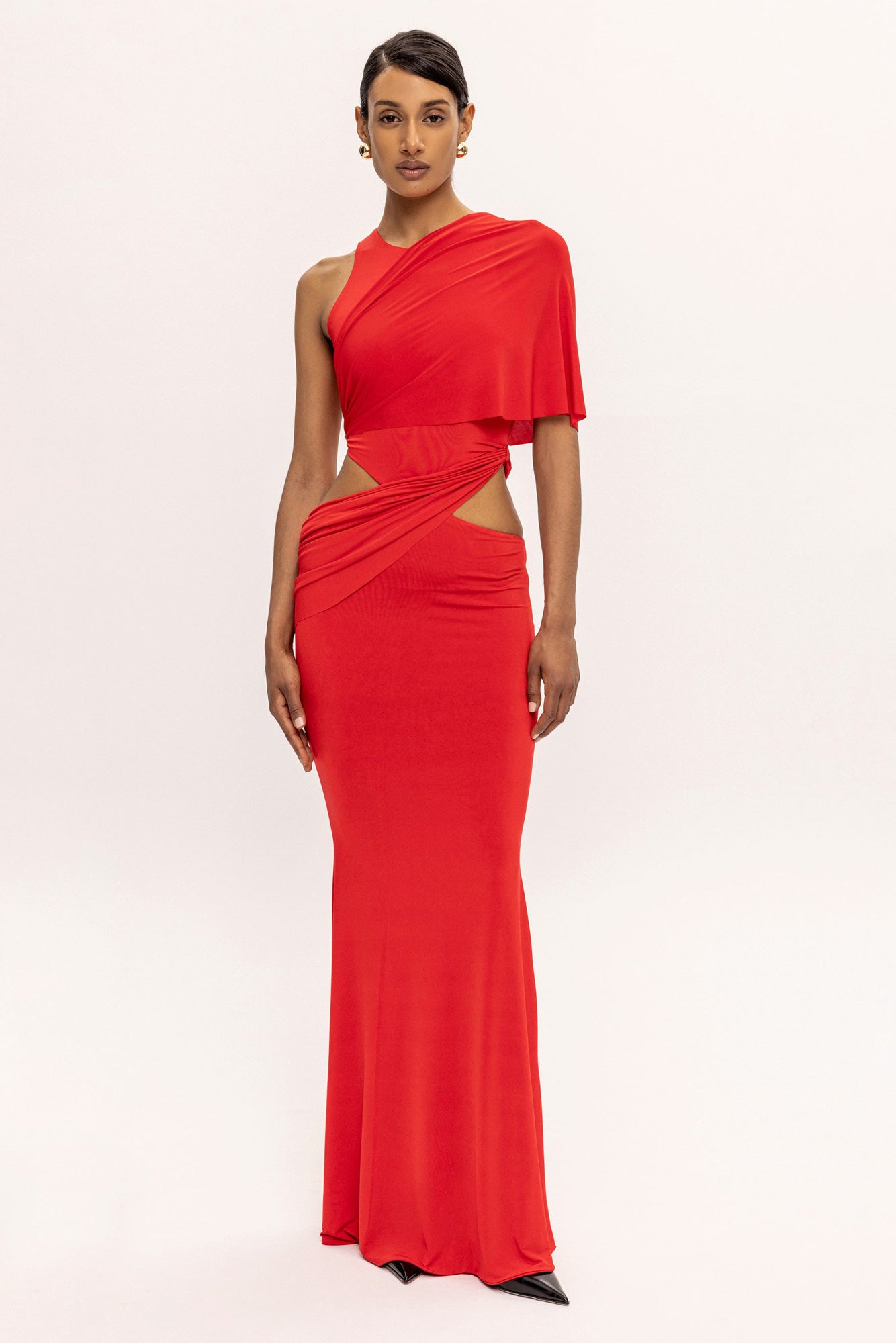 Magda Dress Red