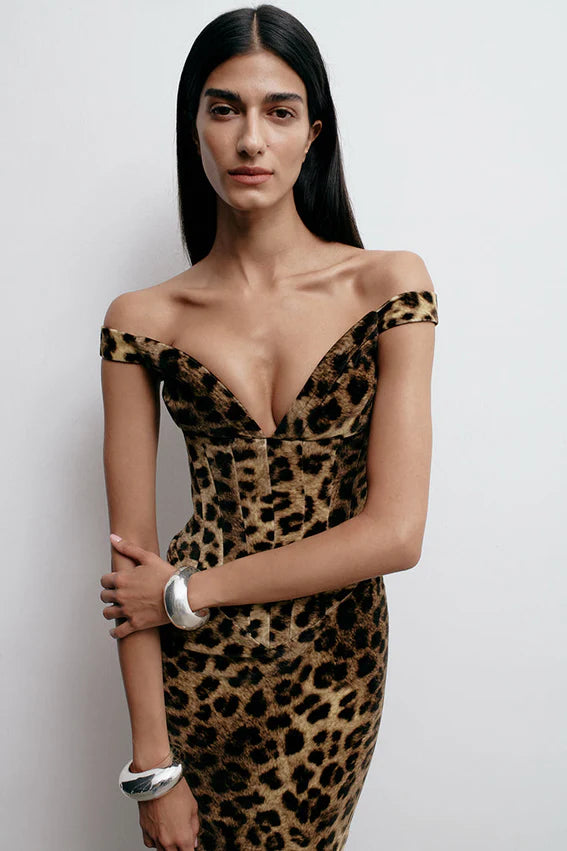 Shakti In Sauvage Corset Dress
