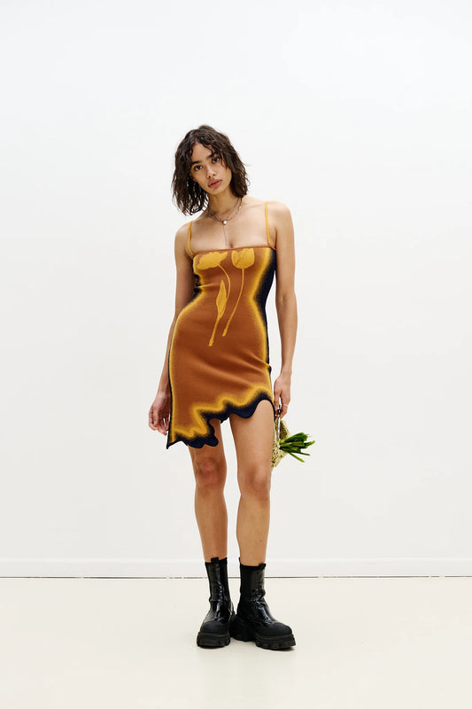 Lyndon Wavy Mini Dress
